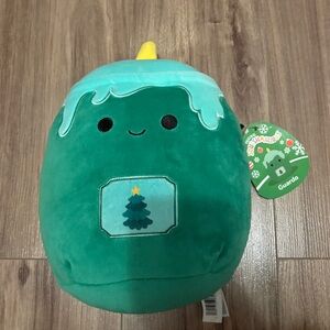 Guardo Christmas Green Candle Squishmallow